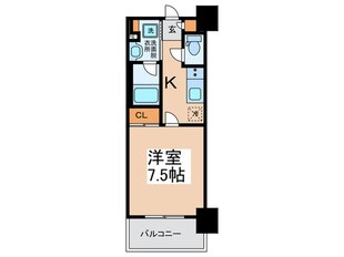 ｱｽｳﾞｪﾙ阿波座BLUE EARTH（714）の物件間取画像